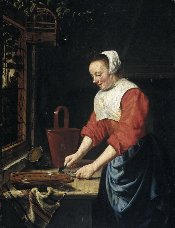 Odekercken, Willem van -- De dienstmaagd, 1631-1677
