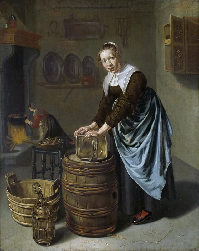 Odekercken, Willem van -- De ketelschuurster, 1631-1677