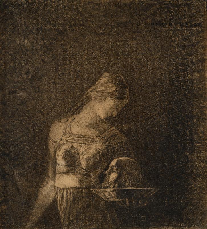 Odilon Redon - Salome with the Head of Saint John the Baptist, ca. 1880-1885