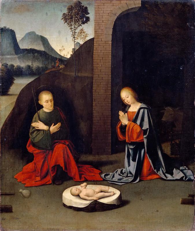 Ortolano -- Adoration of the Infant Jesus