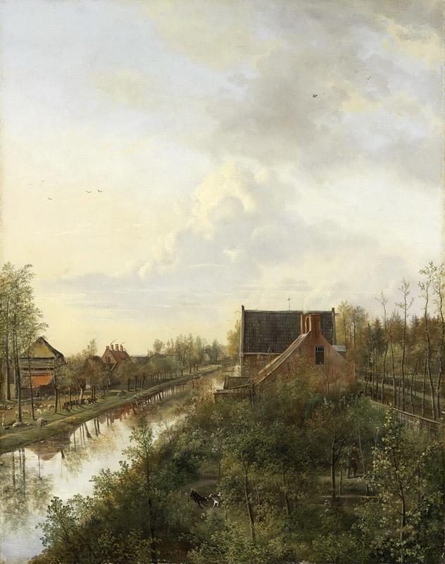 Os, Pieter Gerardus van -- De vaart bij-Graveland, 1818