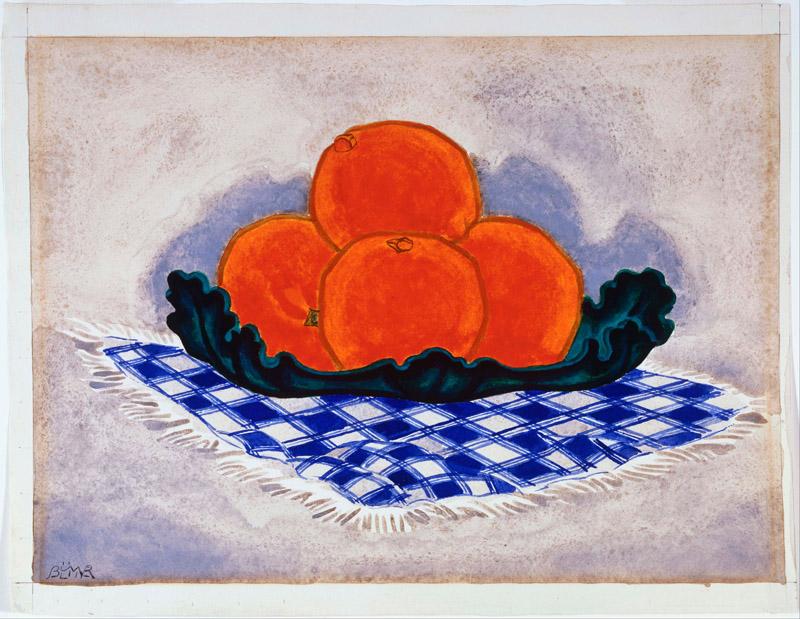 Oscar Florianus Bluemner (1867-1938)-Oranges