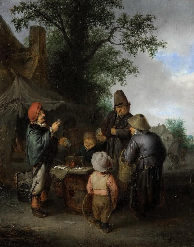 Ostade, Adriaen van -- De kwakzalver, 1648
