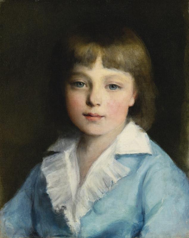 PIERRE-AUGUSTE RENOIR-PORTRAIT OF A BOY IN BLUE