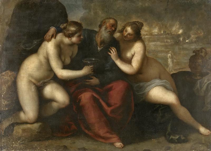 Palma, Jacopo (il Giovane) -- Lot en zijn dochters, 1610-1620