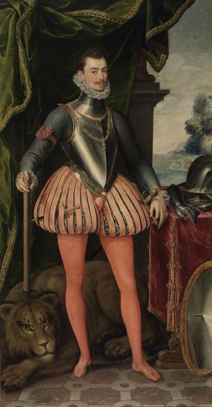 Pantoja de la Cruz, Juan (Atribuido a)-Don Juan de Austria-223 cm x 118 cm