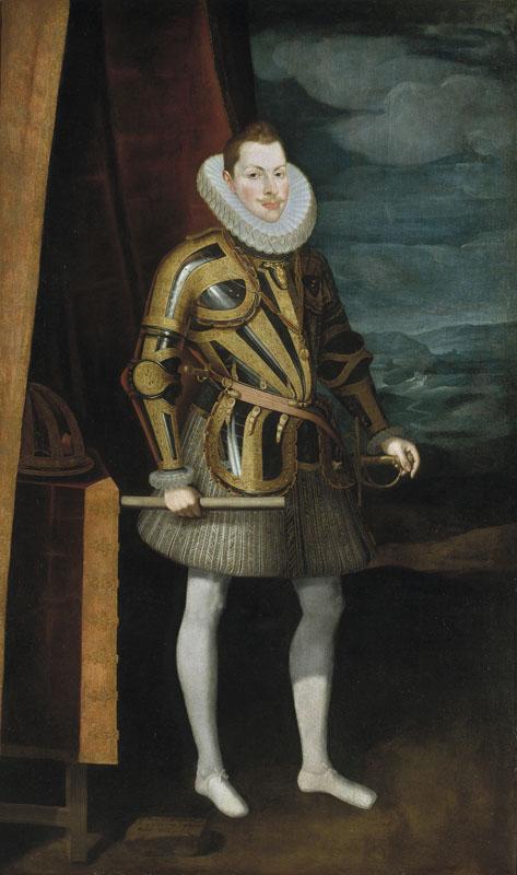 Pantoja de la Cruz, Juan-Felipe III-204 cm x 122 cm
