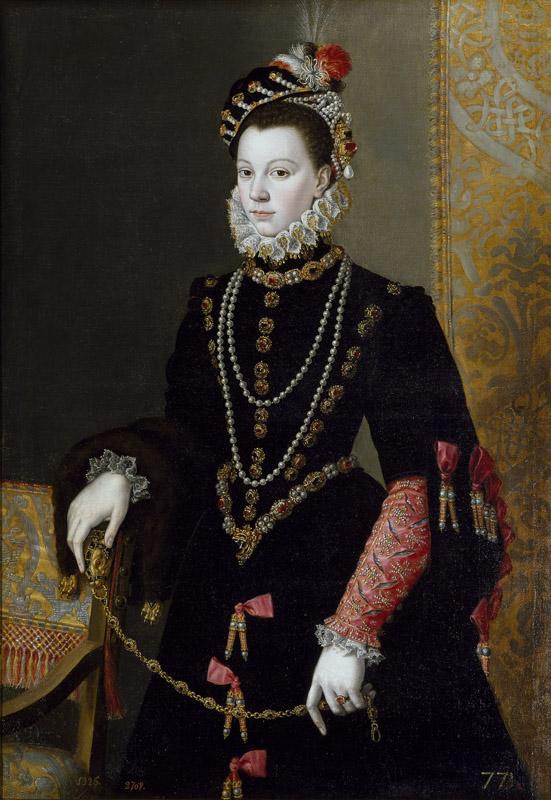 Pantoja de la Cruz, Juan-La reina Isabel de Valois, tercera esposa de Felipe