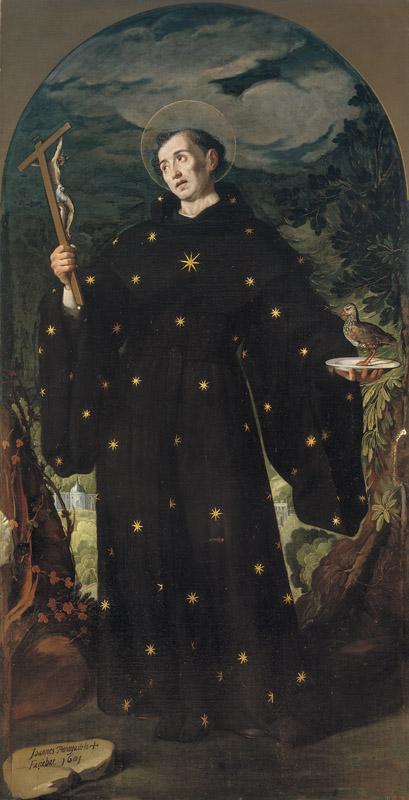 Pantoja de la Cruz, Juan-San Nicolas de Tolentino-261 cm x 133 cm