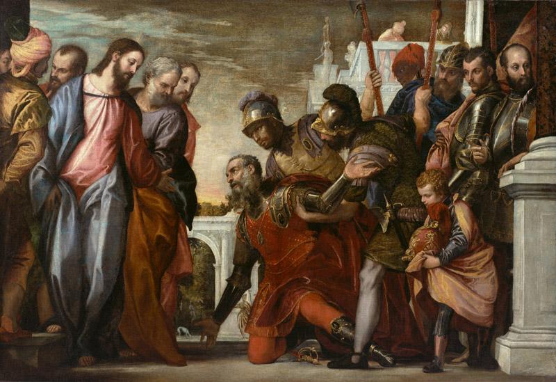 Paolo Caliari (Veronese) - Christ and the Centurion, ca. 1575
