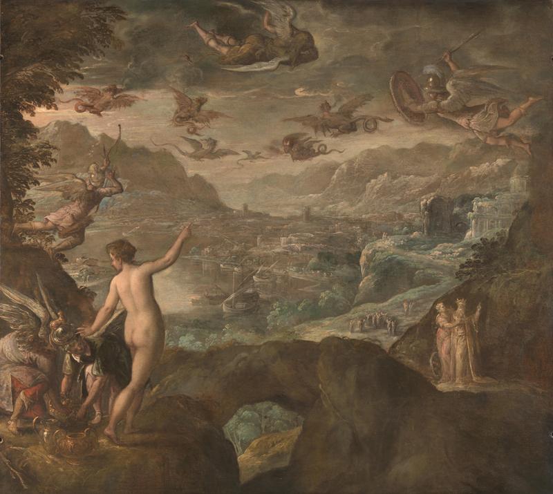 Paolo Fiammingo - Landscape with the Expulsion of the Harpies