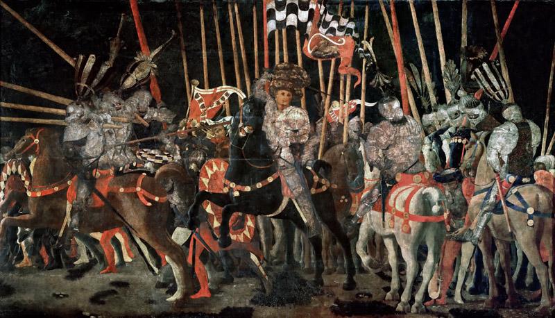 Paolo Uccello -- The Battle of San Romano