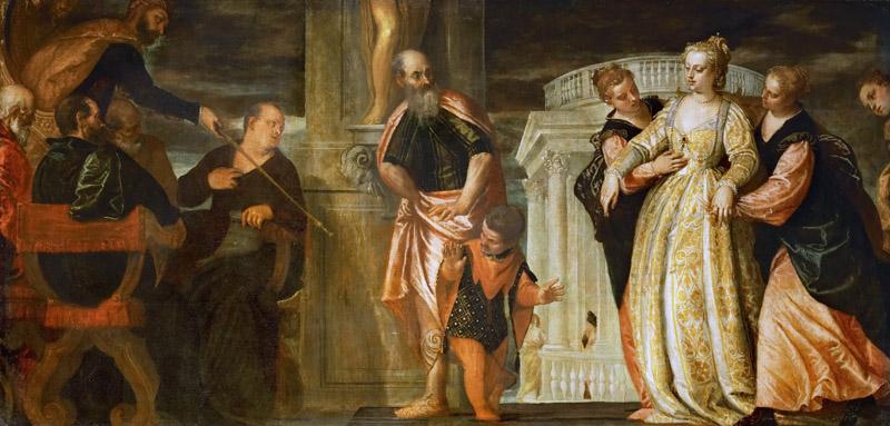 Paolo Veronese -- Esther before Ahasuerus