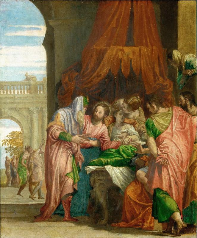 Paolo Veronese -- Resurrection of the Daughter of Jairus