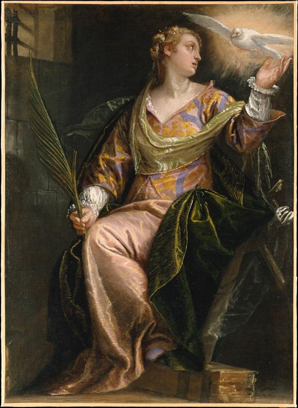 Paolo Veronese--Saint Catherine of Alexandria in Prison
