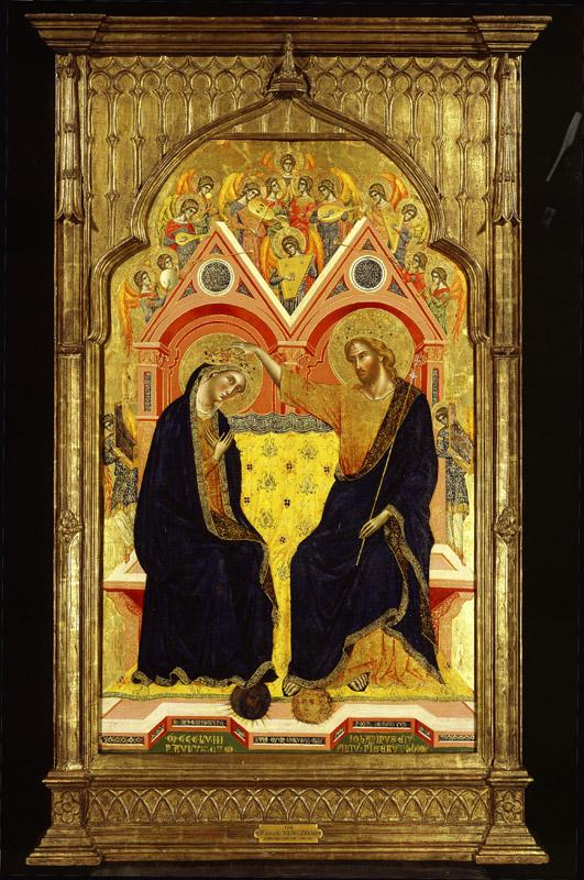 Paolo and Giovanni Veneziano - The Coronation of the Virgin, 1358