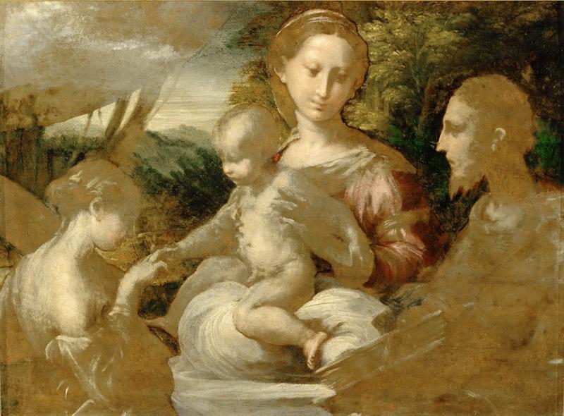 Parmigianino -- Mystic Marriage of Saint Catherine