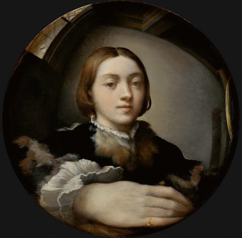 Parmigianino -- Self-portrait in a convex mirror