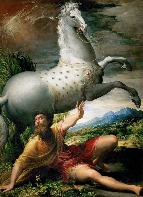 Parmigianino -- The Conversion of Saint Paul