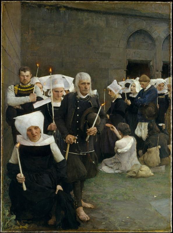 Pascal-Adolphe-Jean Dagnan-Bouveret--The Pardon in Brittany