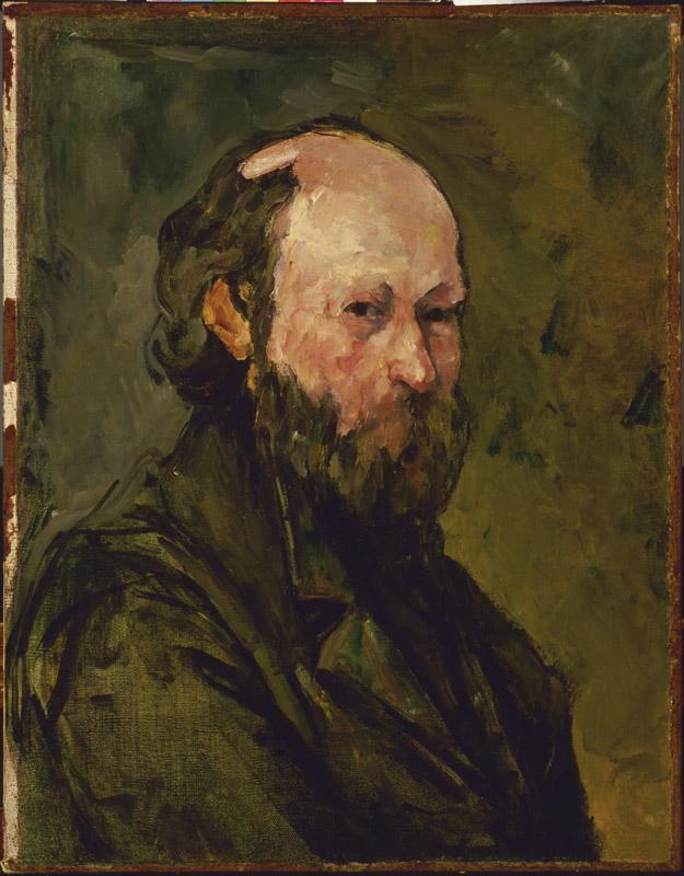 Paul Cezanne (1839-1906)--Self-Portrait
