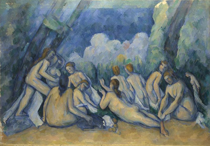 Paul Cezanne - Bathers (Les Grandes Baigneuses)