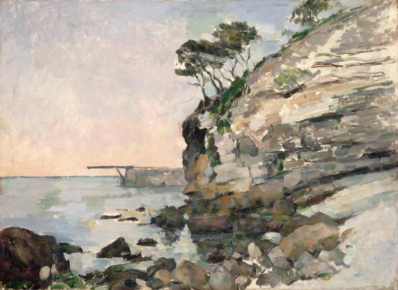 Paul Cezanne -- L Estaque, Evening Effect