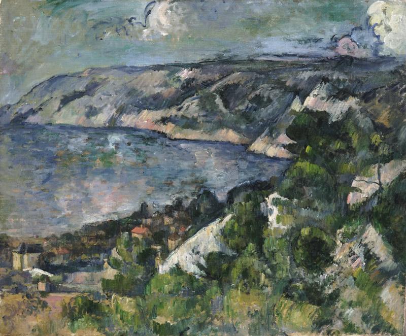 Paul Cezanne, French, 1839-1906 -- Bay of lEstaque