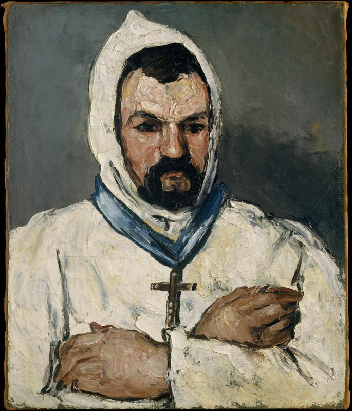 Paul Cezanne--Antoine Dominique Sauveur Aubert (born 1817), the Artist Uncle, as a Monk