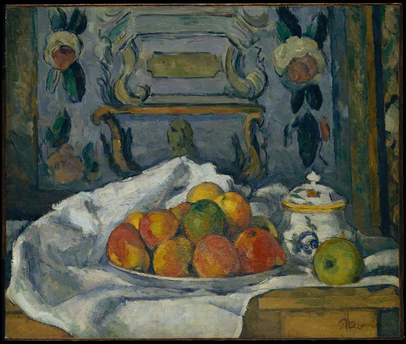 Paul Cezanne--Dish of Apples