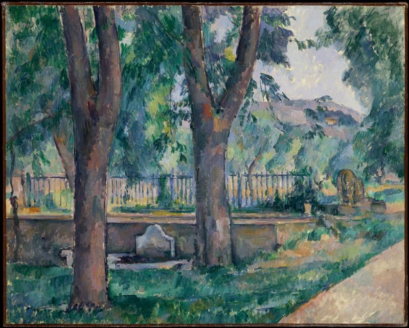Paul Cezanne--The Pool at the Jas de Bouffan