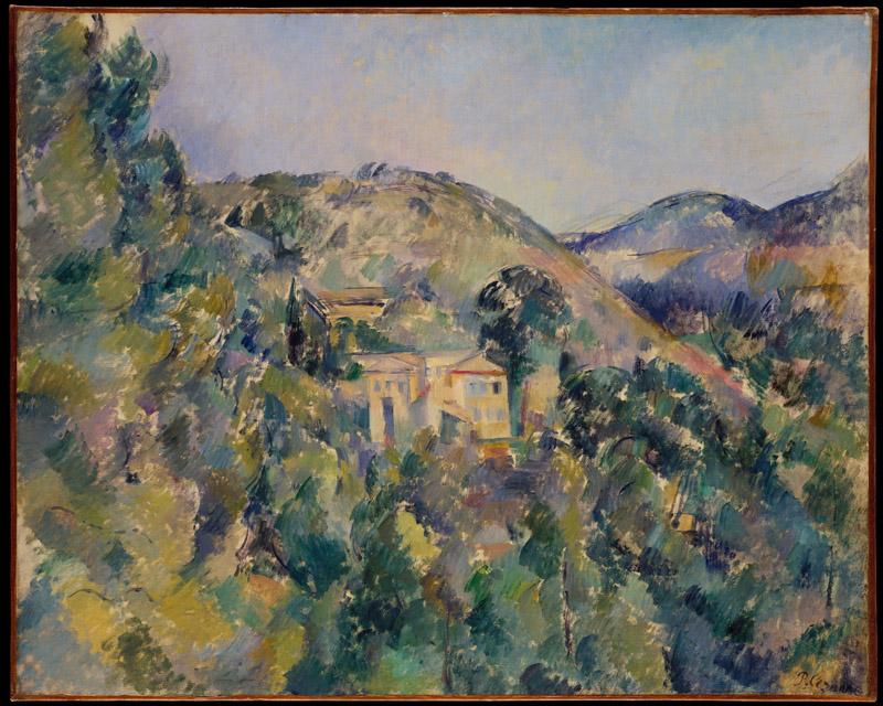 Paul Cezanne--View of the Domaine Saint-Joseph