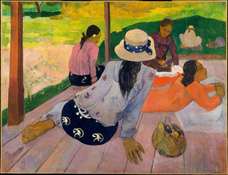 Paul Gauguin--The Siesta