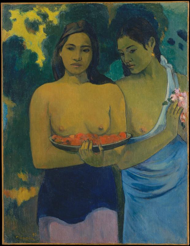 Paul Gauguin--Two Tahitian Women