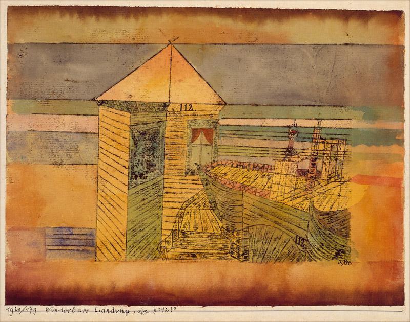 Paul Klee--Miraculous Landing
