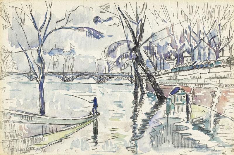 Paul Signac-Paris, Le Pont des Arts