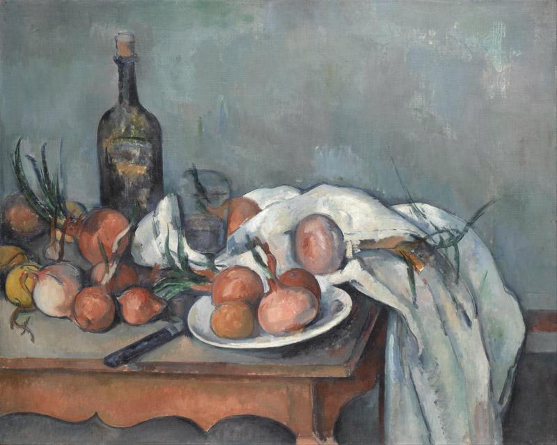 Paul Cezanne - Still Life with Onions