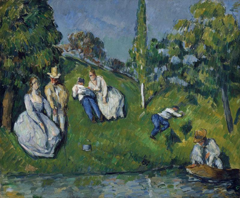 Paul Cezanne - The Pond