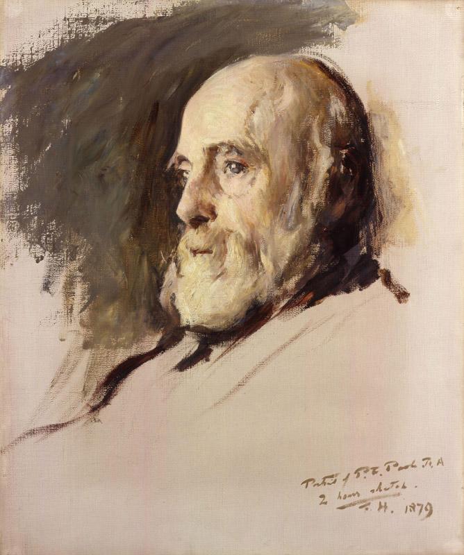 Paul Falconer Poole by Francis Montague (Frank) Holl