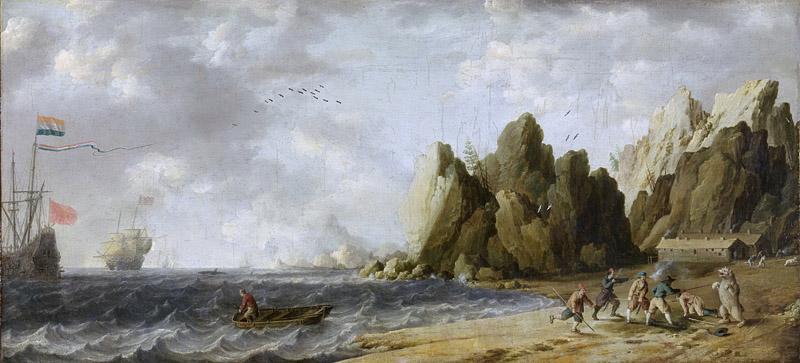 Peeters, Bonaventura (I) -- IJsberenjacht op de kust van Noorwegen, 1635 - 1652