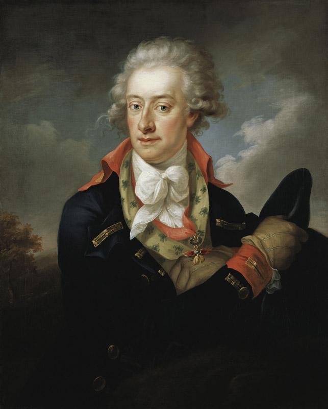 Peter Eduard Strohling - Portrait of Prince Alois I von Liechtenstein, 1794
