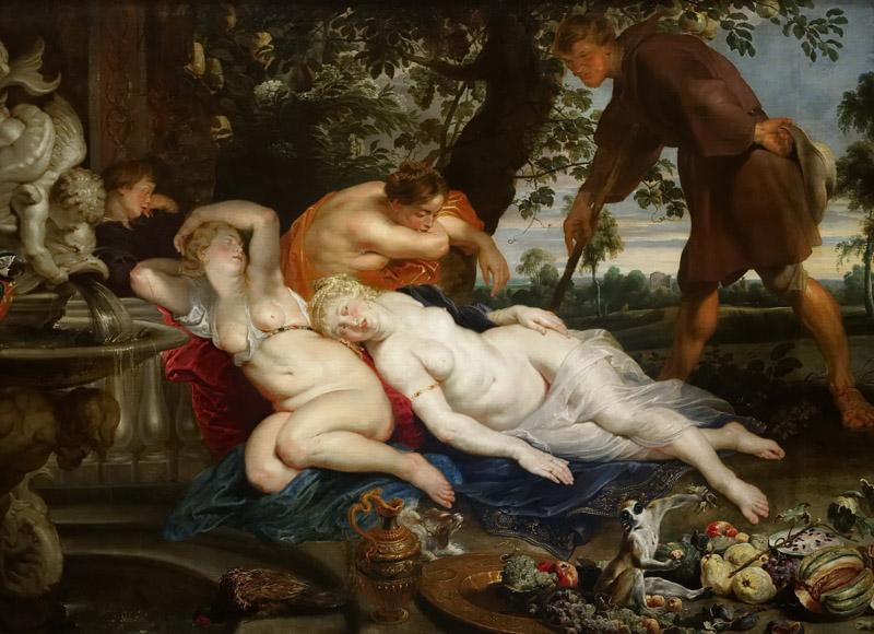 Peter Paul Rubens (1577-1640) -- Cimon und Efigenia