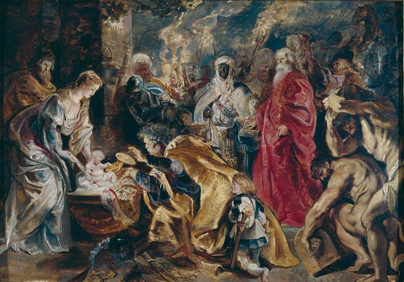 Peter Paul Rubens - Adoration of the Magi, 1609-1610
