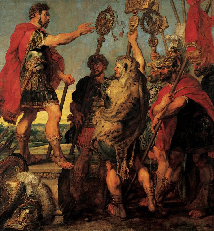Peter Paul Rubens - Decius Mus relating his dream, 1616-1617 d