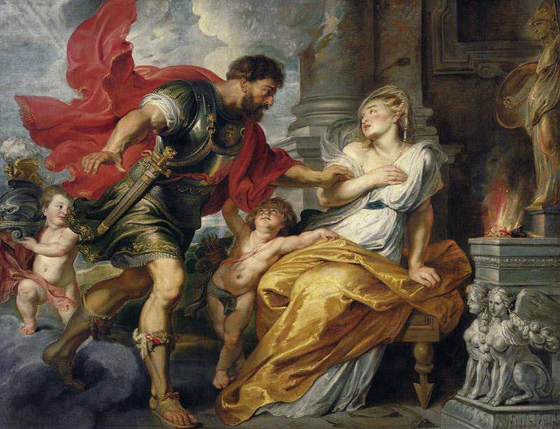 Peter Paul Rubens - Mars und Rhea Silvia, c. 1616-1617