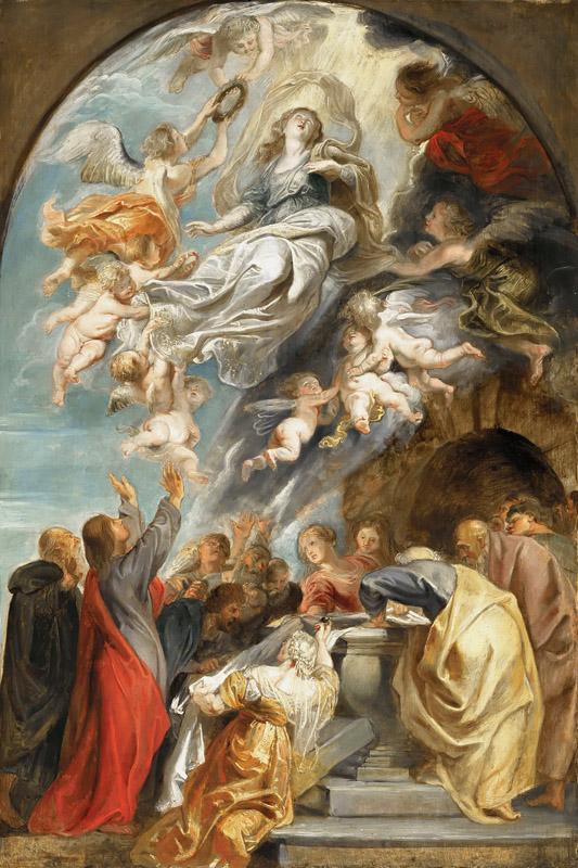 Peter Paul Rubens - Modello for the Assumption of the Virgin