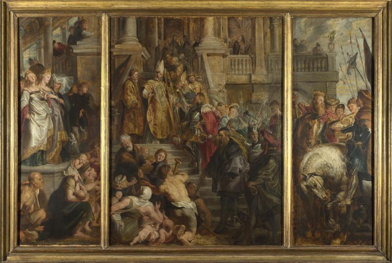 Peter Paul Rubens - Oil Sketch for High Altarpiece, St Bavo, Ghent