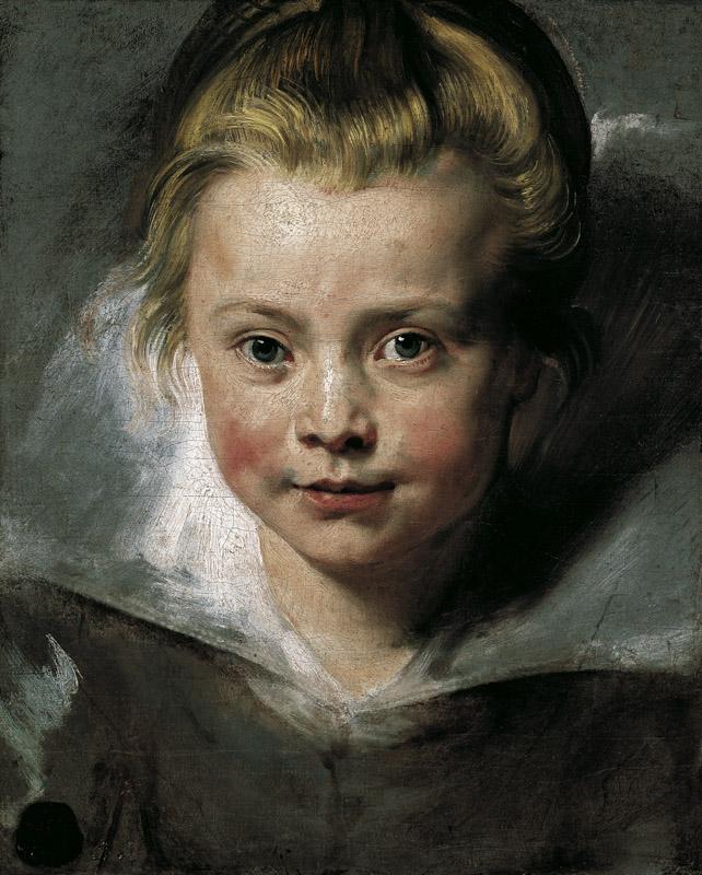 Peter Paul Rubens - Portrait of Clara Serena Rubens, c. 1616