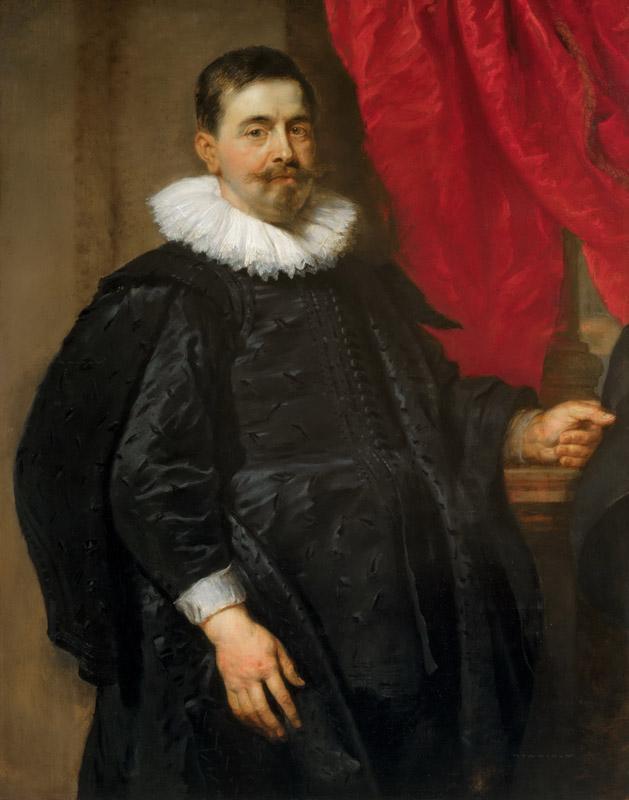 Peter Paul Rubens - Portrait of a Man, possibly Peter van Hecke
