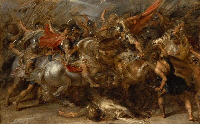 Peter Paul Rubens - The Battle of Constantine and Licinius, 1622